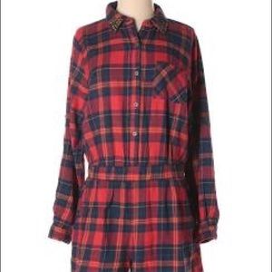 Flannel Romper